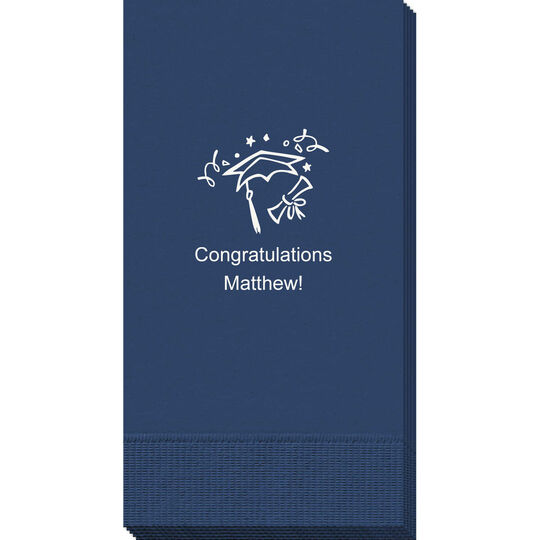 Finally Graduation Day Guest Towels